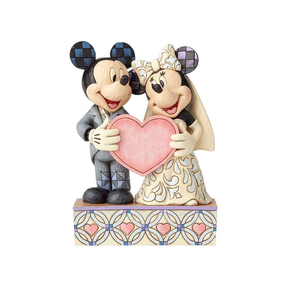 Disney Traditions Two Souls One Heart Wedding Figurine